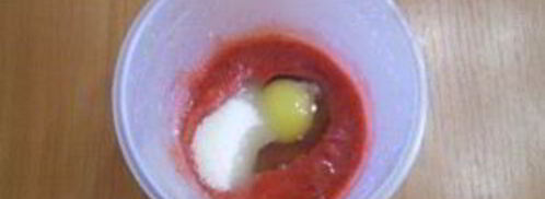 клубничный заварной крем. Шаг 4