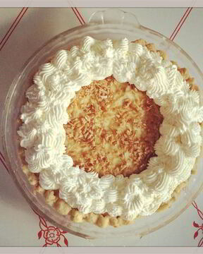 Кокосовый крем-пай