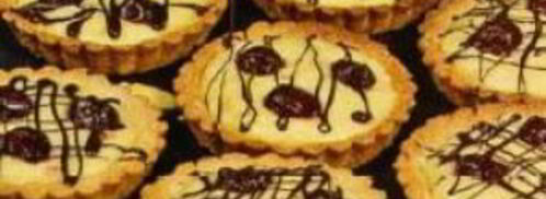 корзиночки с кремом и вишней. Шаг 6