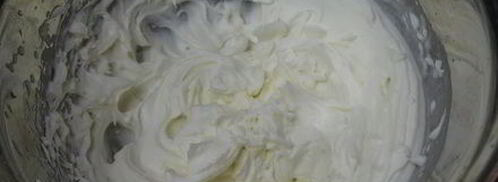 крем из овсянки с малиновым кули. Шаг 8