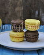 Макаронс с лимонным кремом