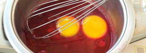 малиновый курд. Шаг 2