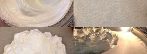 павлова с клубникой и заварным кремом. Шаг 2