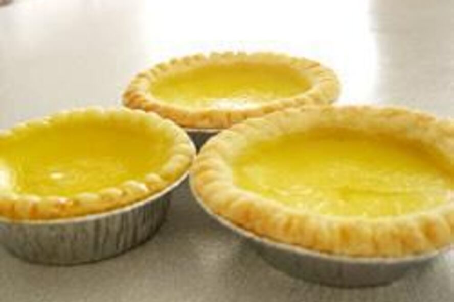 Рецепт песочные корзиночки с яичным кремом из гонконга