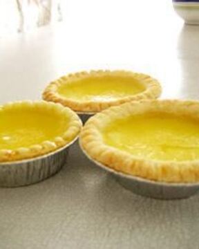 Песочные корзиночки с яичным кремом из Гонконга