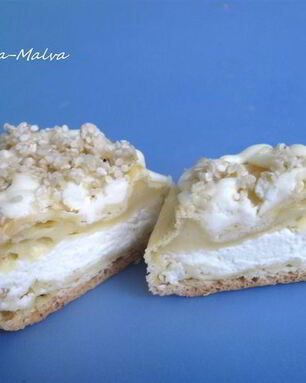 Шу Кунжутные облачка с лимонным кремом