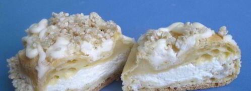 шу кунжутные облачка с лимонным кремом. Шаг 9