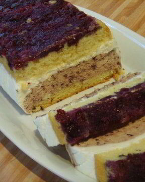 Торт-Десерт Ягодное облако с йогуртовым кремом