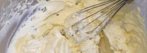 творожный крем для бисквита и капекейков. Шаг 5