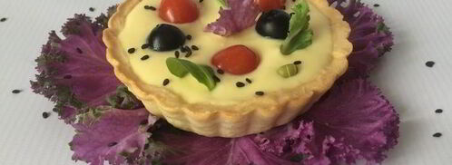 закусочные корзинки с заварным кремом из пармезана. Шаг 4