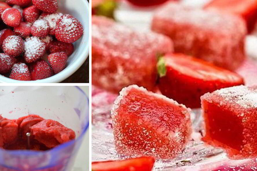 Рецепт клубничный мармелад