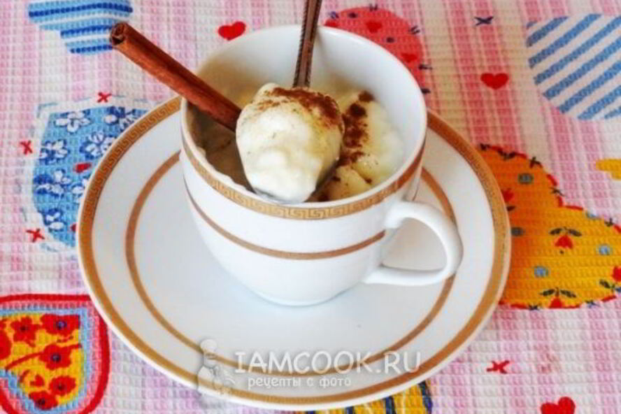 Рецепт молочный пудинг