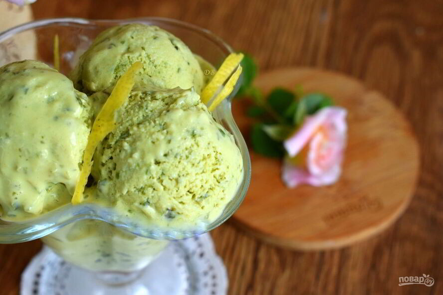Рецепт базиликовое мороженое
