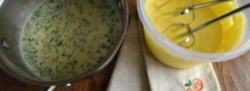 базиликовое мороженое. Шаг 3