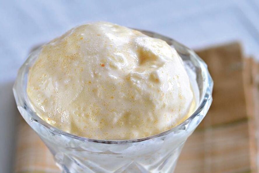 Рецепт чесночное мороженое