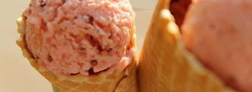 домашнее йогуртовое мороженое с клубникой и киноа. Шаг 6