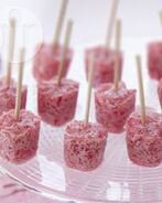 Домашнее малиновое мороженое с желе