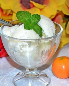 Домашнее мороженое Крем брюле