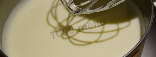 домашнее мороженое с малиновым соусом. Шаг 6