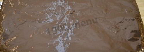 домашнее мороженое с малиновым соусом. Шаг 8