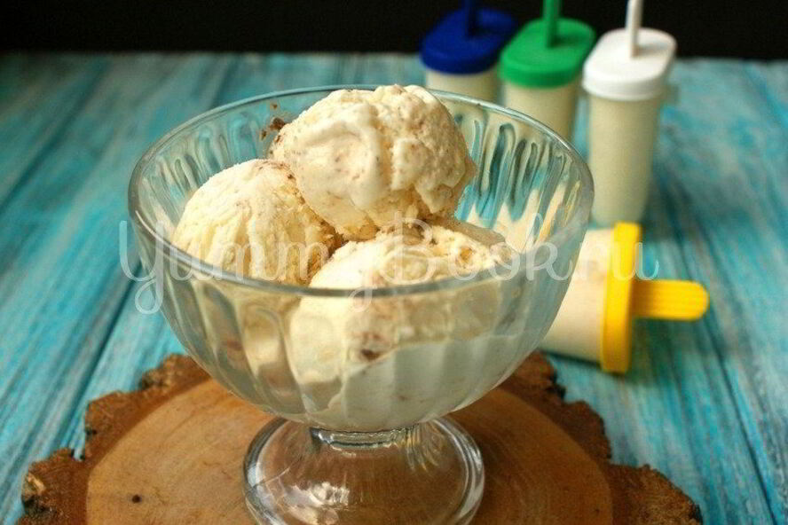 Рецепт домашнее мороженое с шоколадом