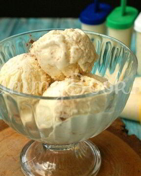 Домашнее мороженое с шоколадом