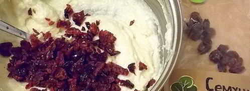 кокосовое мороженое с клюквой. Шаг 5