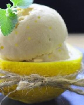 Лимонное мороженое