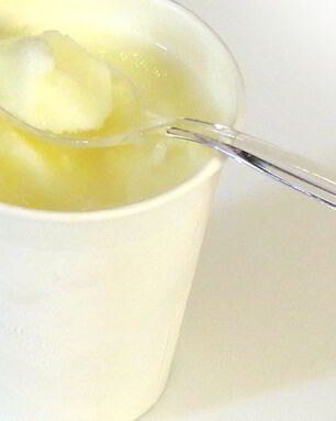 Молочное мороженое