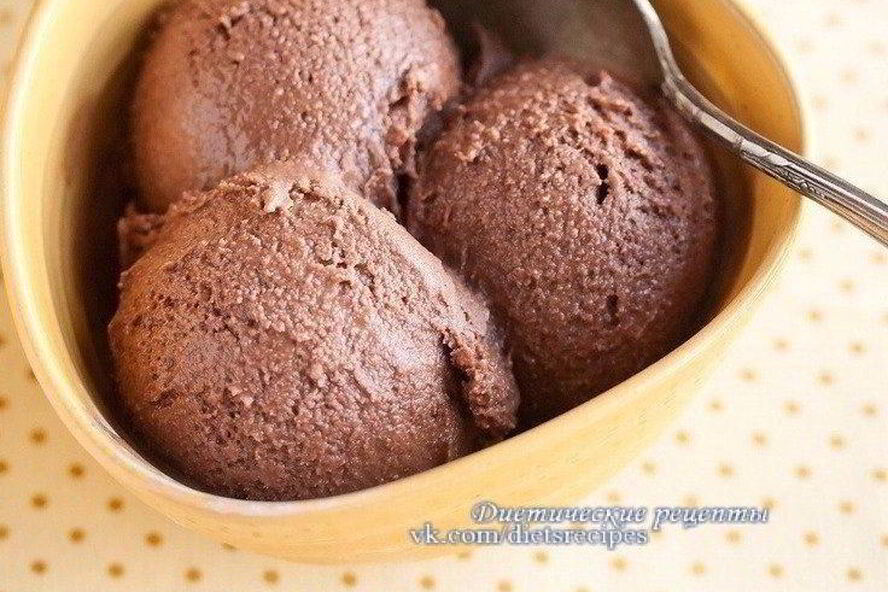 Рецепт мороженое из банана и какао