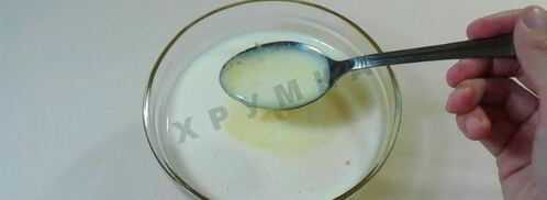 мороженое из молока и сахара. Шаг 5