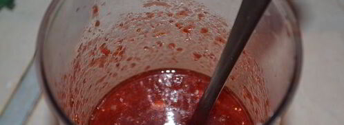 мороженое клубника и бальзамик. Шаг 3