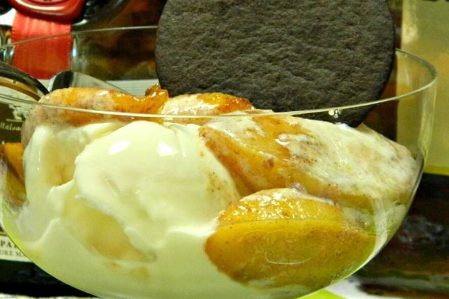 Рецепт мороженое с яблоками grand marnier