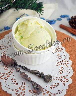 Мятное мороженое