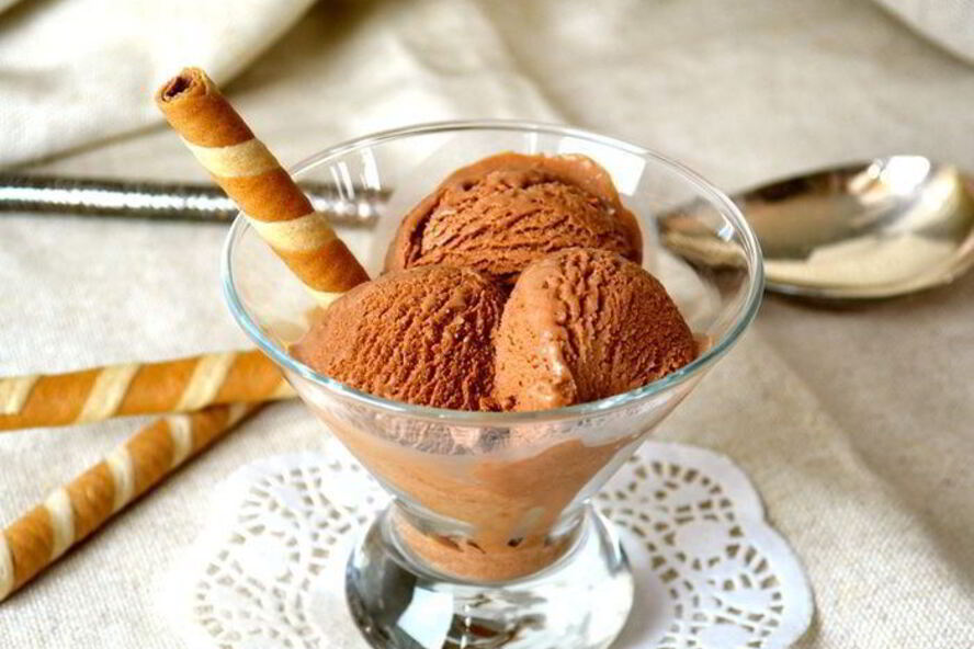 Рецепт шоколадное мороженое с черным перцем