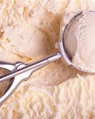 Сливочное мороженое с инжиром