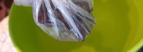 сливочное мороженое страчателла. Шаг 2