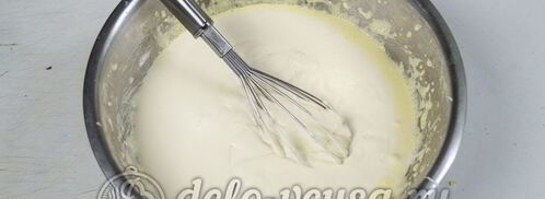 сливочное мороженое. Шаг 2