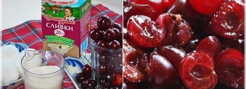 вишневое мороженое. Шаг 2