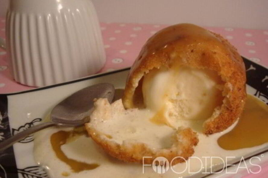 Рецепт жареное мороженое