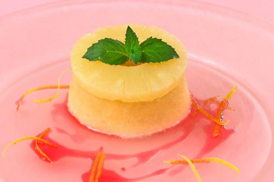 Рецепт ананасовый мусс