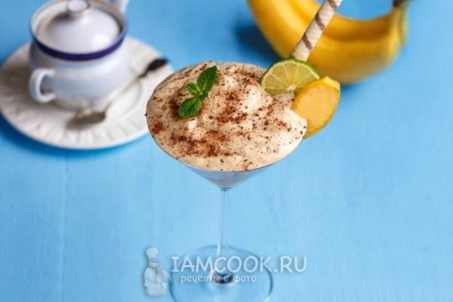 Рецепт банановый мусс