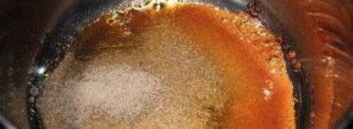 карамельный мусс для торта. Шаг 4