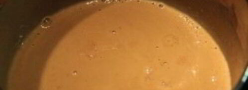 карамельный мусс для торта. Шаг 7