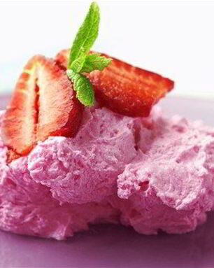 Клубничный мусс с ликером