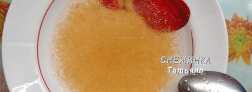 клюквенный мусс-зефир на манной крупе. Шаг 7