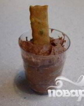 Легкий шоколадный мусс