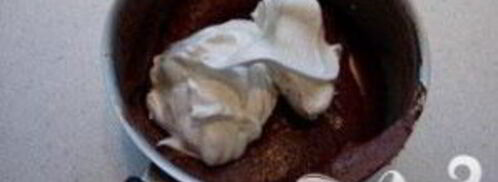 легкий шоколадный мусс. Шаг 4