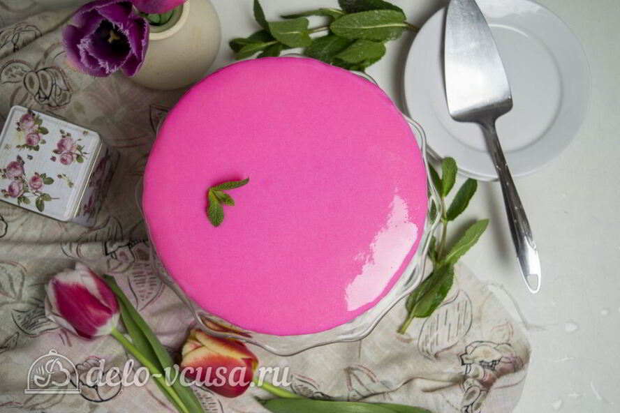 Рецепт лимонно-клубничный муссовый торт