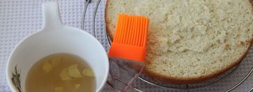 лимонный муссовый торт. Шаг 16